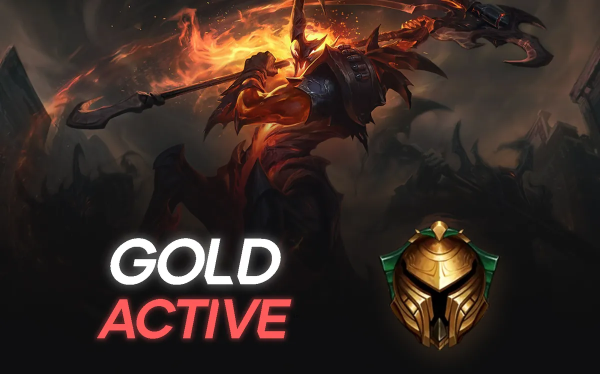 Gold Active League of Legends account