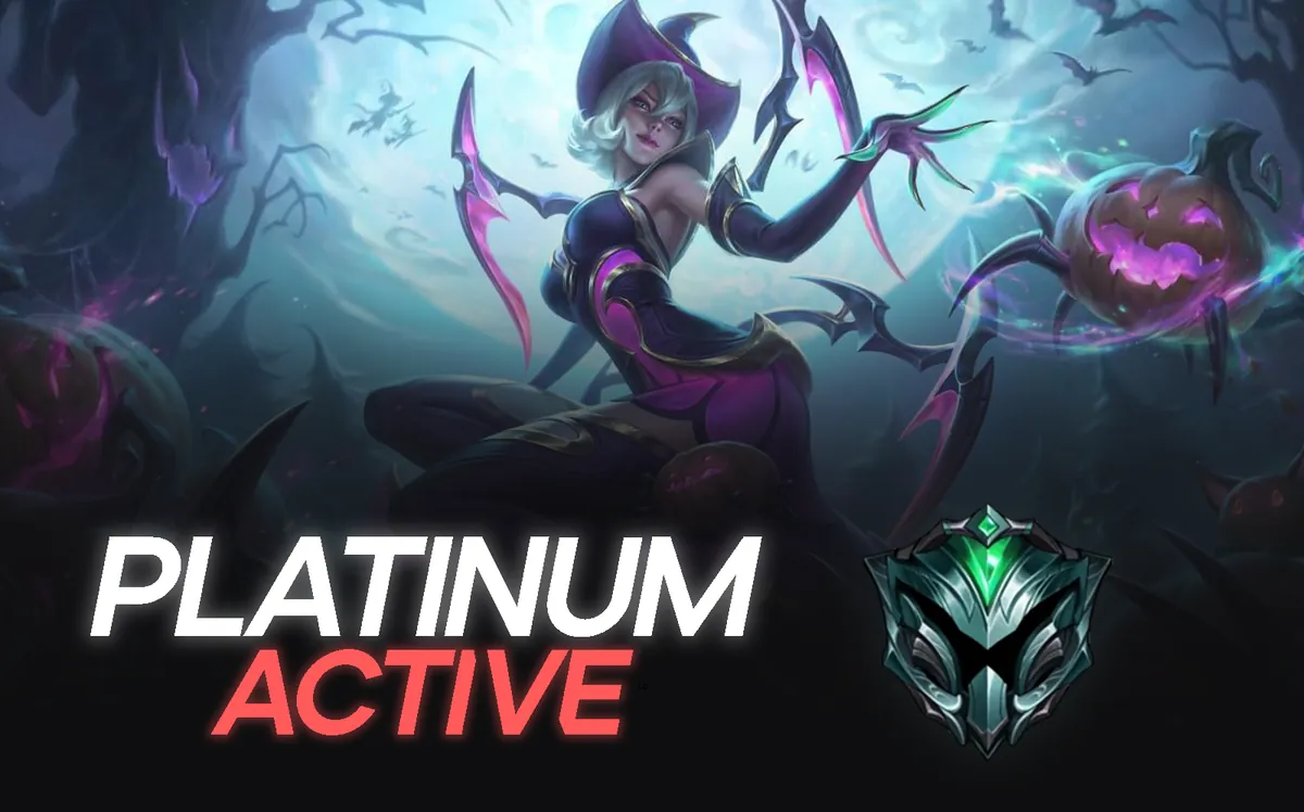 Platinum Active League of Legends account