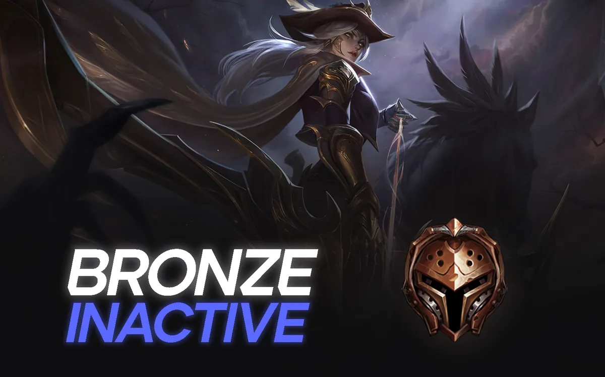 Bronze Inactive League of Legends account