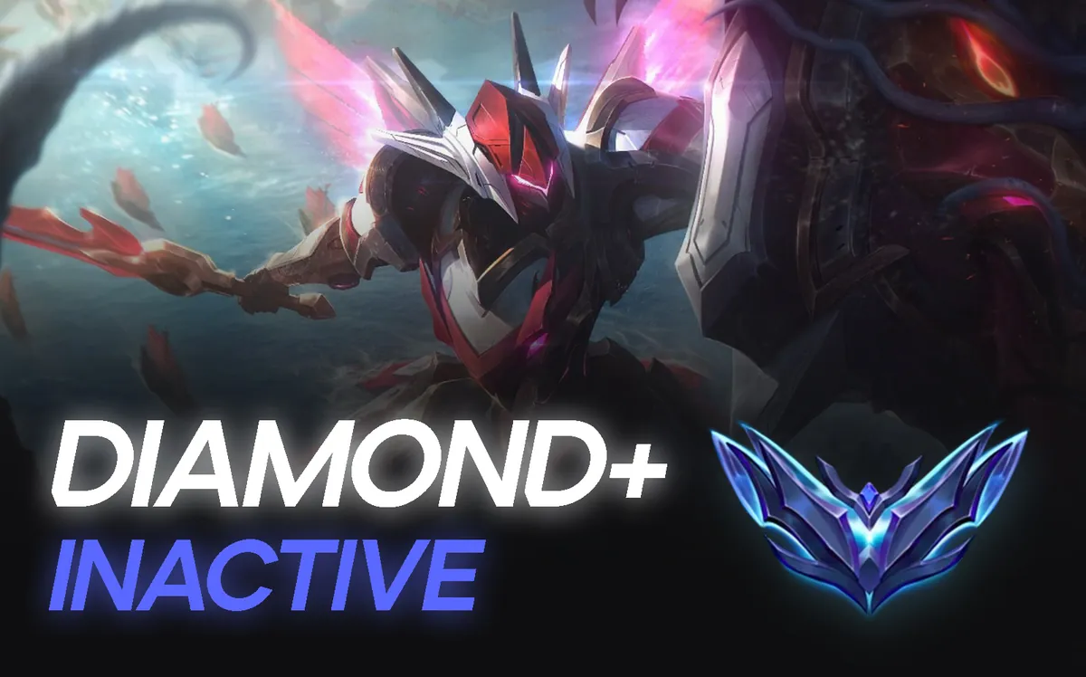 Diamond+ Inactive League of Legends account